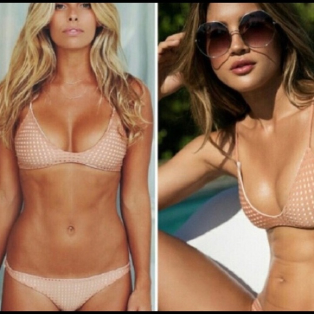 ISO Acacia Na Pali Mesh Top in Barefoot Sz M